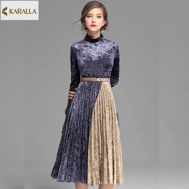 2017 Women Spring Summer Runway Fashion Short Sleeved Dress Charm 2017 Women Spring Summer Runway Fashion Short Sleeved Dress Charm Retro Elegance Trend Pretty Designer One