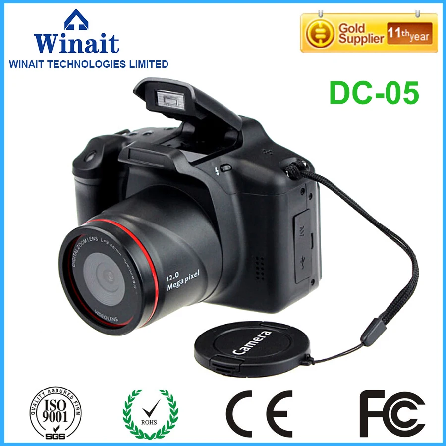 32GB digital camera DC-04 12MP 720P Slr camera with 4x digital zoom hight-quality photo/video camcorder