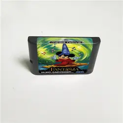 Fantasia 16 бит MD карточная игра для Sega megadrive Genesis игровой консоли картридж