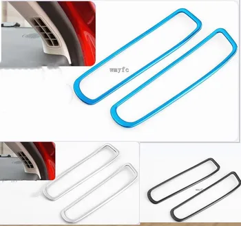 

2pcs/lot 304 stainless steel A pillar air conditioning outlet decoration cover for 2019 Ford FOCUS 4 MK4 Car accessories