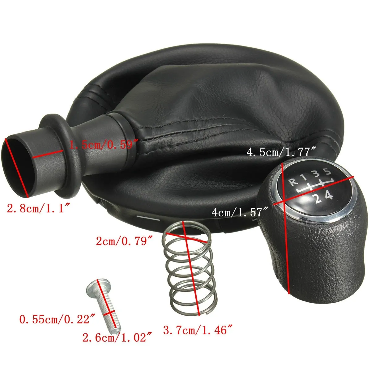 5 Speed Gear Stick Shift Knob
