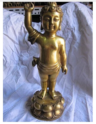 Puro tibet budismo estatua de buda sakyamuni ремесло оптом завод Латунное искусство | Дом и сад