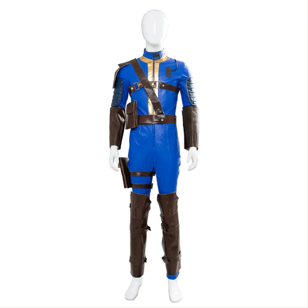 Костюм для косплея Fallout 4 Fallout 76 Vault 76 комбинезон для косплея костюм униформа наряд Хэллоуин карнавальные костюмы на заказ