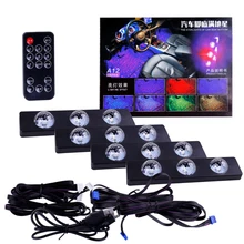 1set USB LED Car Atmosphere Ambient Star Light RGB Colorful Music Sound Lamp Remote Control Interior Decorative Light 1set USB LED Car Atmosphere Ambient Star Light RGB Colorful Music Sound Lamp Remote Control Interior Decorative Light