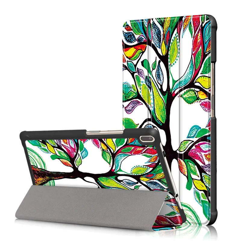 

Cover For Lenovo Xiaoxin Small 8.0 TB-8804F TB-8804N 8" ZA3F0000CN Ultra Slim Flip Stand Trans Fold PU Leather Case Fundapen+pen