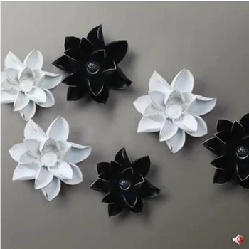 

Three-dimensional lotus, beautiful flowers, wall stickers, home wall decorations