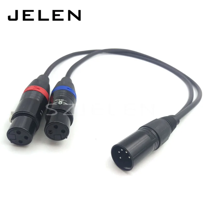 Xlr 5Pin Maschio A Doppio Xlr 3Pin Femmina Per Arri Amira, Cavo Audio Sony Venice
