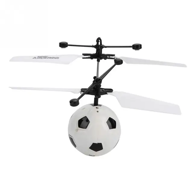 RC Flying Ball Luminous Electronic Infrared Induction Aircraft Kids