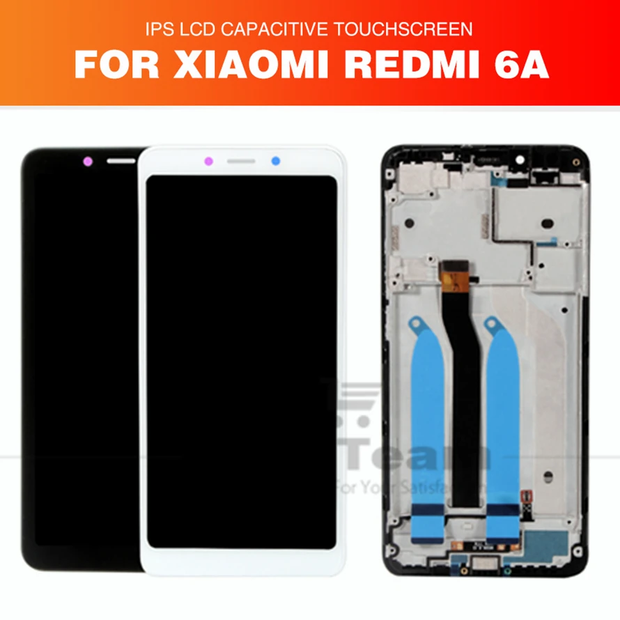 Original Screen For Xiaomi Redmi 6A LCD Display + Frame Touch Panel ...