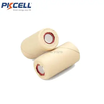

6PCS PKCELL Sub C 2200mAh 1.2V NiCd batteries sc Rechargeable Battery (Flat Top) Paper Wrapped 10C High Drain
