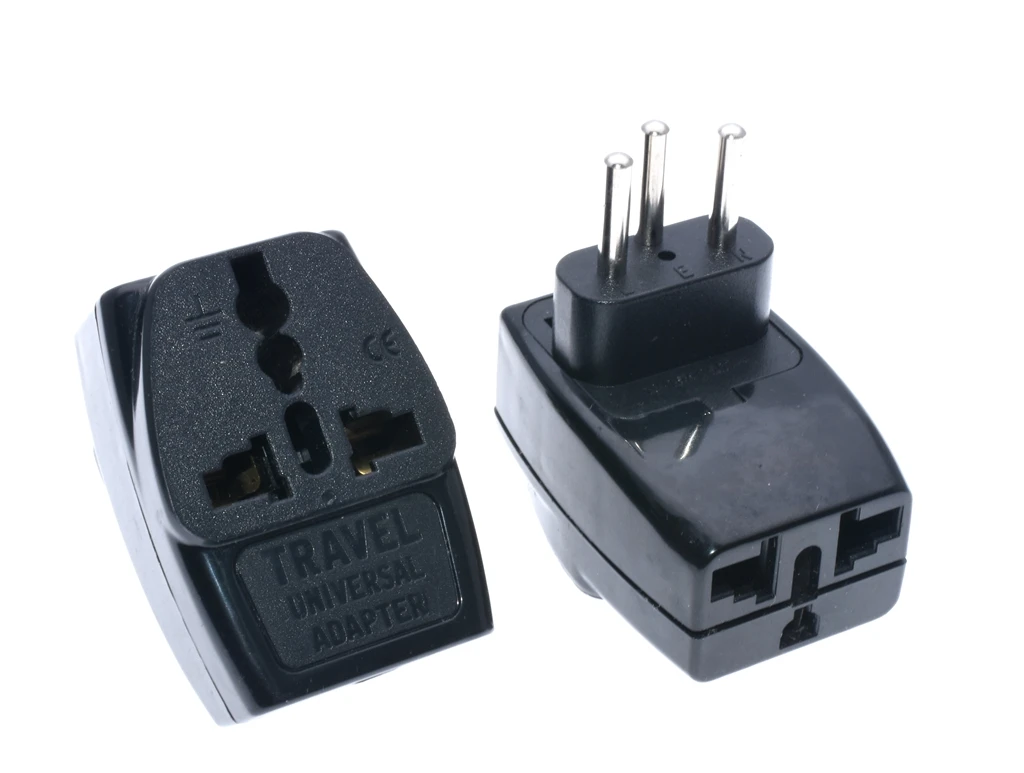 1pcs Swiss Switzerland (3 Way Outlet) Electrical Plug Adapter AC100