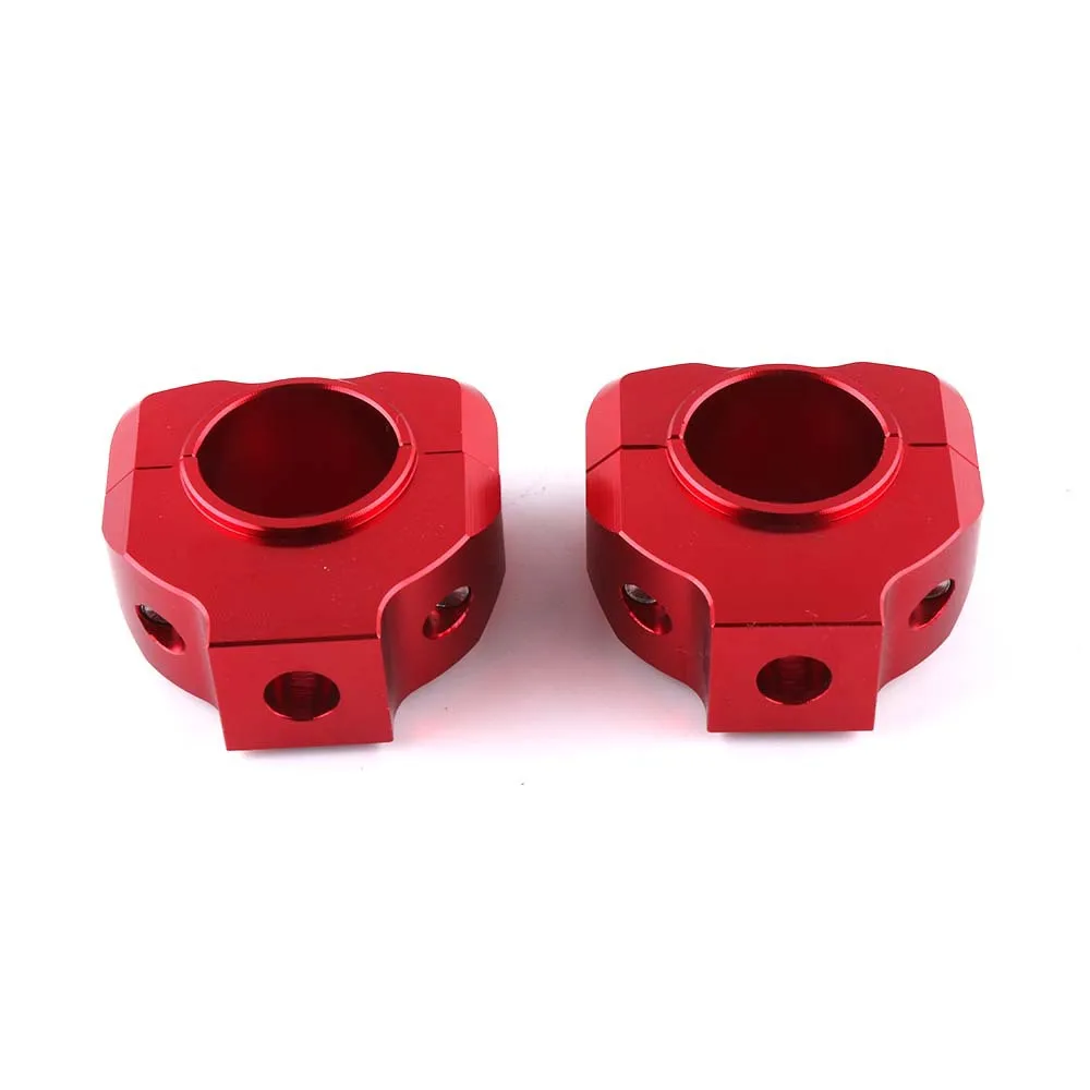Универсальный 28 мм 6 жир Ручка Бар Руль Riser Bars для Kawasaki Yamaha KTM Honda BMW Benelli Aprilia CNC Мото