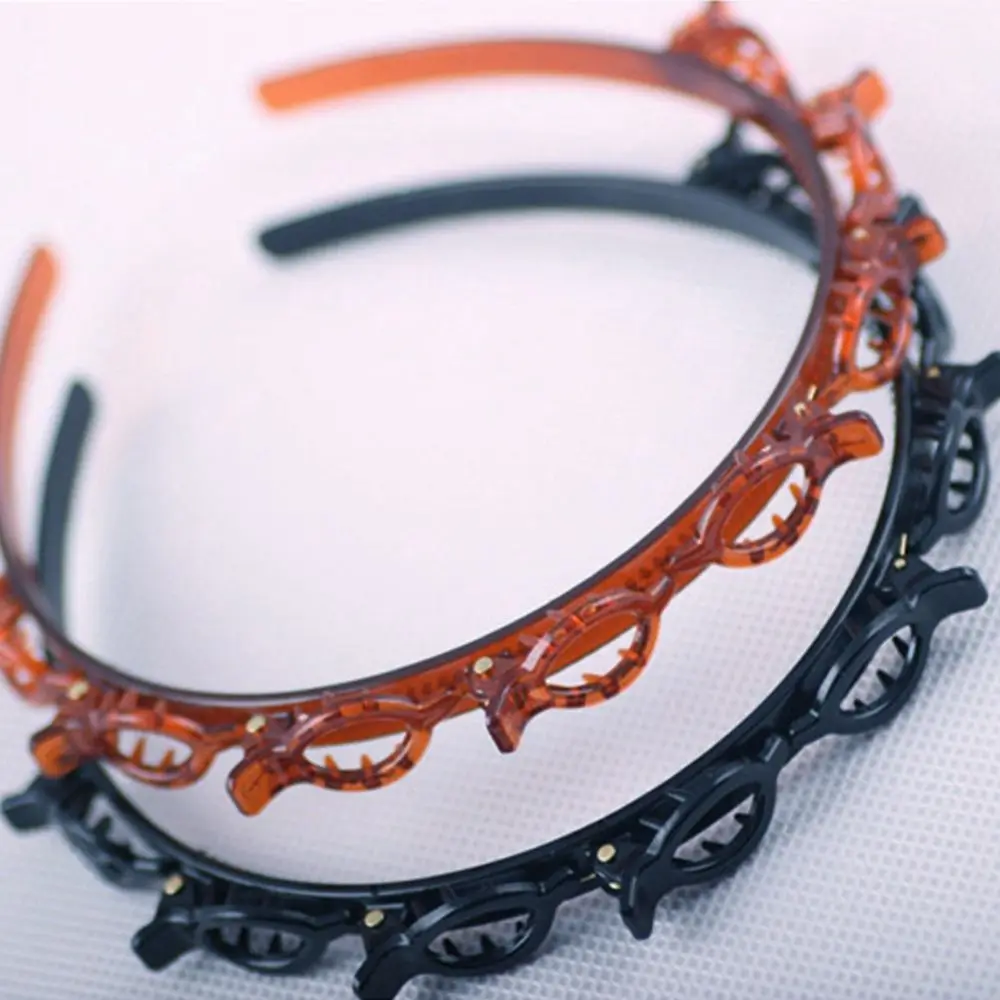 Buy 1 Pc Punk Hair Styling Twist Clip Hollow Braided