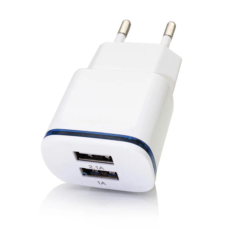 1 шт. штепсельная вилка европейского стандарта 2 порта USB зарядное устройство Blu ray