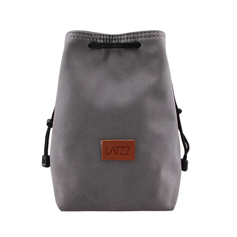 Small Grey Roadfisher Drawstring водостойкий портативный микропакет защитный беззеркальных сумка-чехол для камеры для Nikon Canon Fuiji Pentax - Цвет: Small Grey
