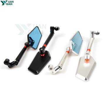 

Universal Motorcycle mirror side Rearview For yamaha xvs650 xsr700 honda shadow1100 bmw f800gs pcx125 xt660 cbf 600 cbr250r