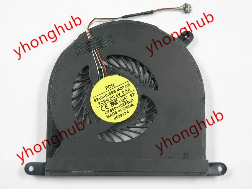 Дтс DFS501105PQ0T FCBQ DC 5V 0.5A 4 проводной сервер центробежный воздухонагнетатель широкого