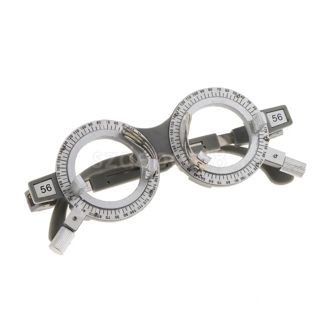 Universal Adjustable Optical Trial Lens Frame Eyeglasses Optometry Optician Optic 52mm 56mm 58mm 60mm 62mm 64mm 66mm 68mm 70mm