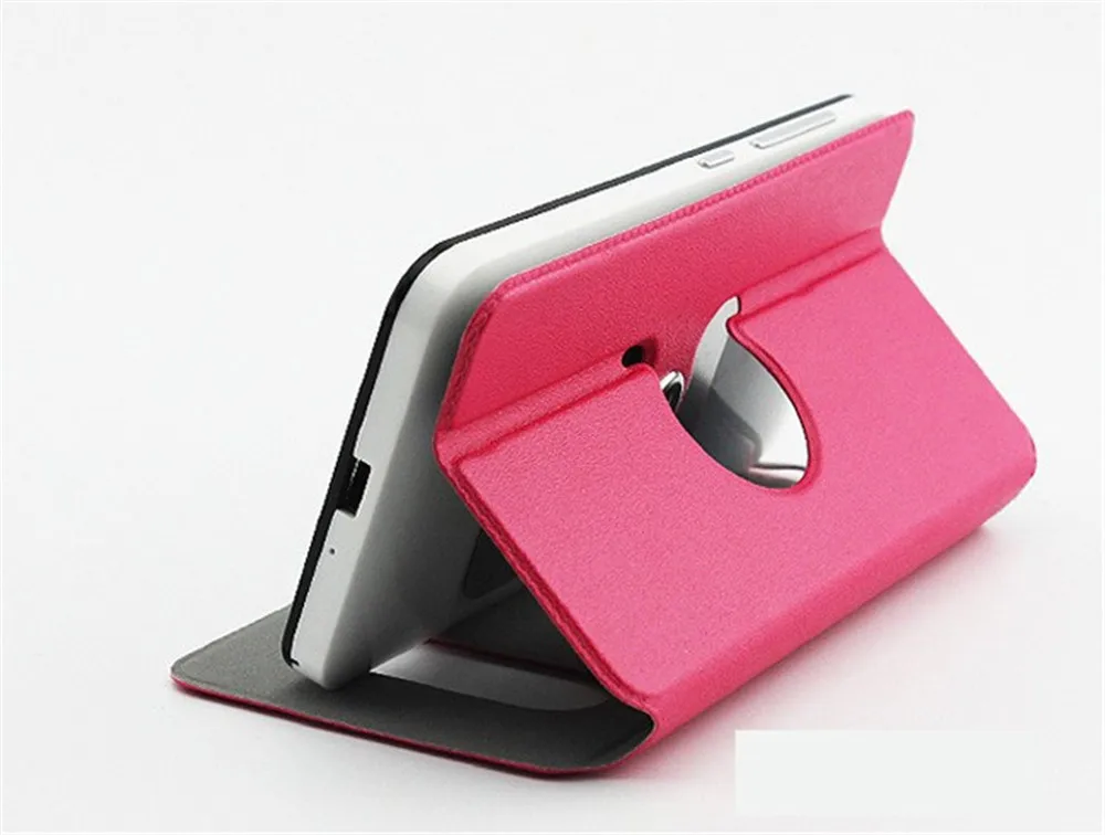 Для i mobile я стиль 212 Case New Fashion 360 Вращение Кожаный Cover5 С Двойной Вид Из Окна
