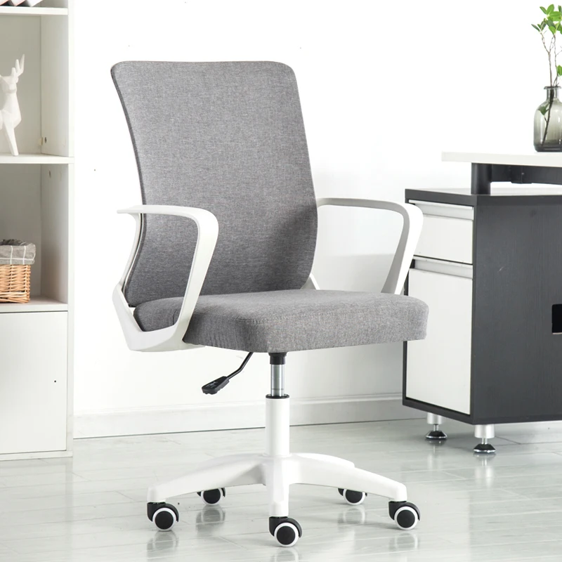 

12%Computer Desk Chair Comfort Swivel Fabric Home Office Task Chair, Suitable for Computer Working and Meeting and Reception Pla