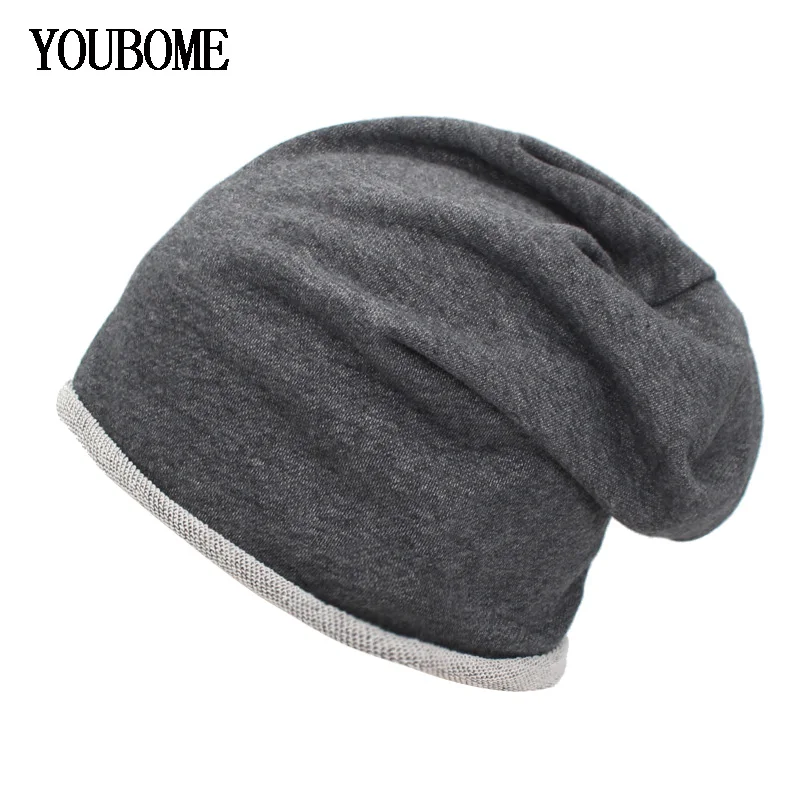 YOUBOME Skullies Beanies Зимние шапки для мужчин вязаная шапка женская мешковатая маска мягкая зимняя шапочка Gorros Bonnet Теплая мужская шапка шапки