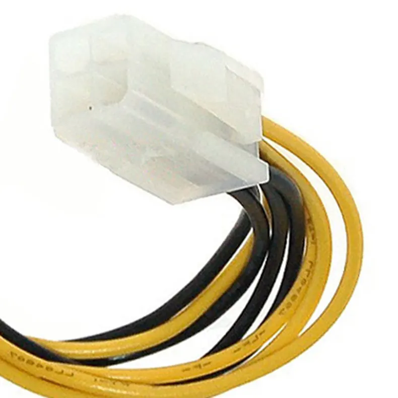 

4 Pin Male to 8 Pin CPU Power Supply Adapter Converter ATX Cable 12V OD889