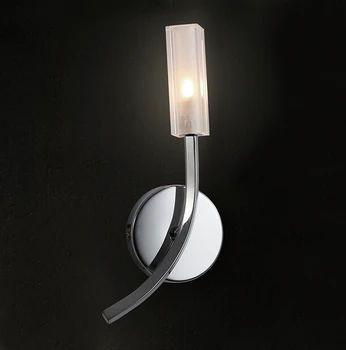 

Crystal Alloy Modern LED Wall Lamp Fixtures for Bar Home Indoor Lighting Decor Lustre Wall Sconce Stainless Steel Plated