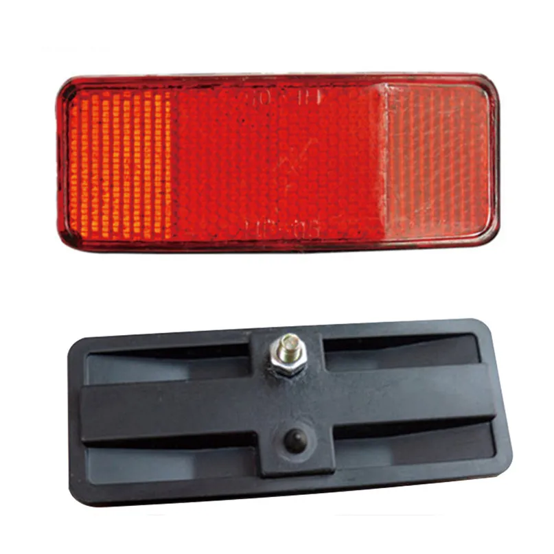 Safety Warning Bicycle Rack Tail Safety Caution Warning Bike Reflector Disc Panier Rear Reflective Bike Accessories #2g23#F (3)