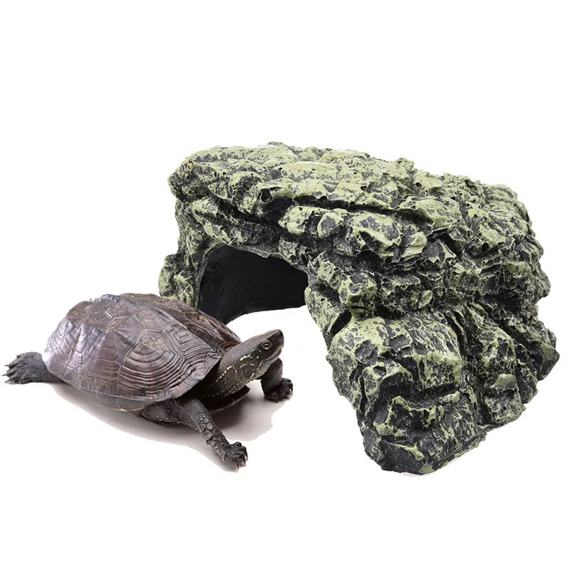 Reptile Cave Den Herp Habitat Reptile Rock Hide Cave Habitat easy to