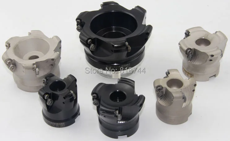 flex insertable shoulder face mill cutter