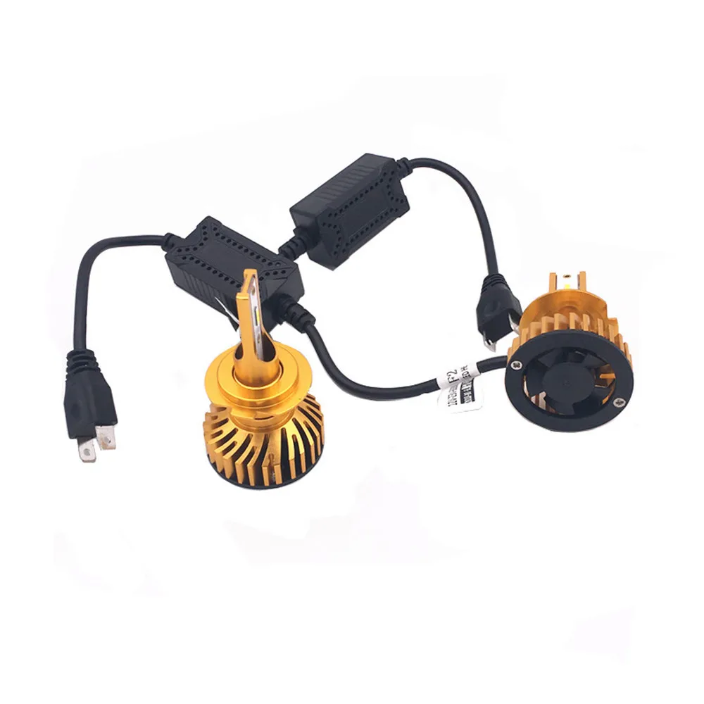 

2PCS Car Headlights Car LED Headlight Kit H1 H3 H4 H7 H11 9005 9006 4000LM 6000K for Benz B200 2009 2010 ML320 ML350 2014 2015