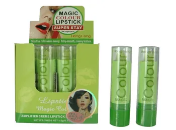 

12pcs/lot lip balm lipstick Magic colour Temperature change color Moisturizing Makeup lipstick Embellish lip Care balsamo labial