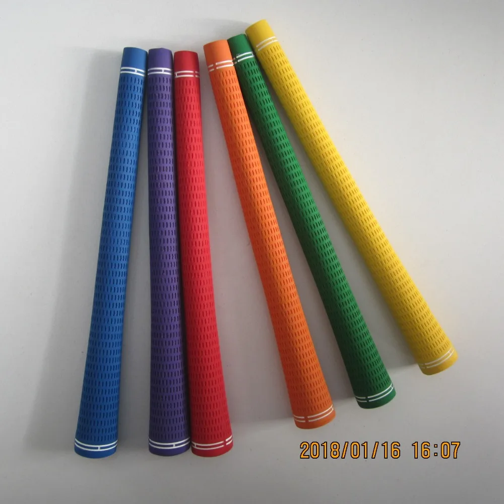 10 قطع لكل لوط صنف اللون فارغة شعار 0.56 الحديد سائق صغار الأطفال المطاط كيد جولف قبضة