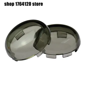 

Motorcycle Turn Signal Light Indicator Lens Cover 2pcs Smoke For Harley 1200 883 XL 86-2015 Dyna Softail Electra Glide RoadKing
