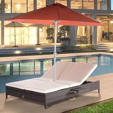 Новое поступление сад патио плетеная уличная стул для бассейна мебель