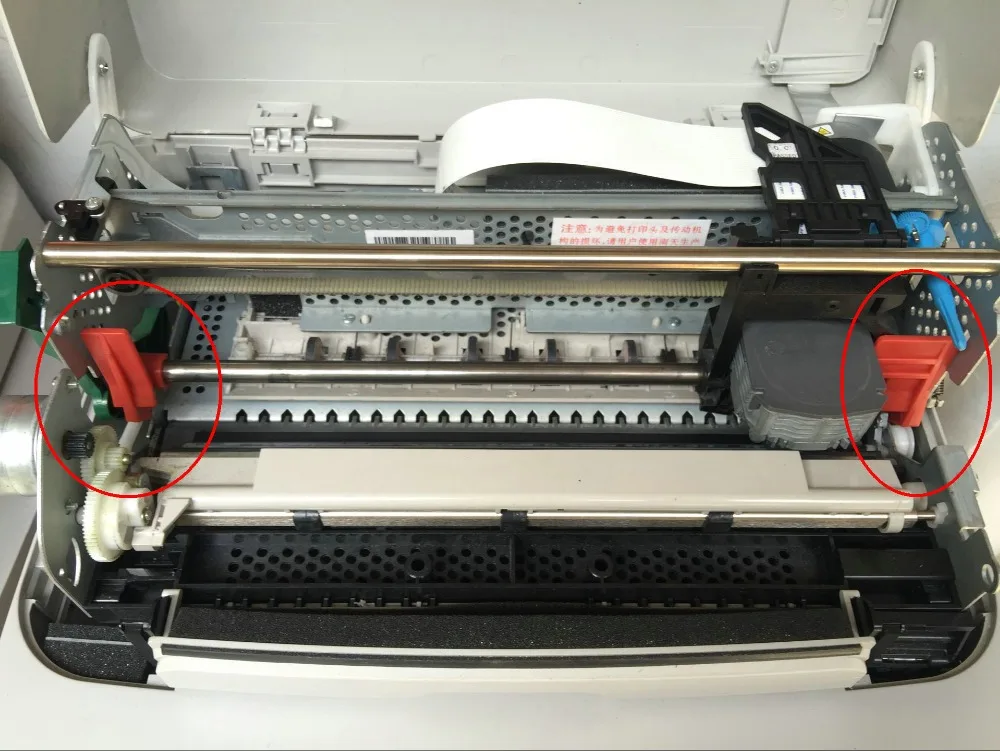 free shipping new compatible red color clips snap for Olivetti PR2 PR2E PR2PLUS PR-B 2pcsset (4)