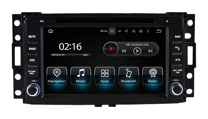 Cheap 7" two din android 9.0 car audio stereo gps navigation player for Hummer H3 2006-2009 car multimedia autoradio 4G RAM 32G ROM 5