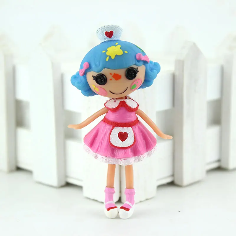 1 шт. 3 дюйма оригинальные MGA куклы Lalaloopsy Мини Куклы для девочек игрушка игровой домик каждый уникальный - Цвет: 09