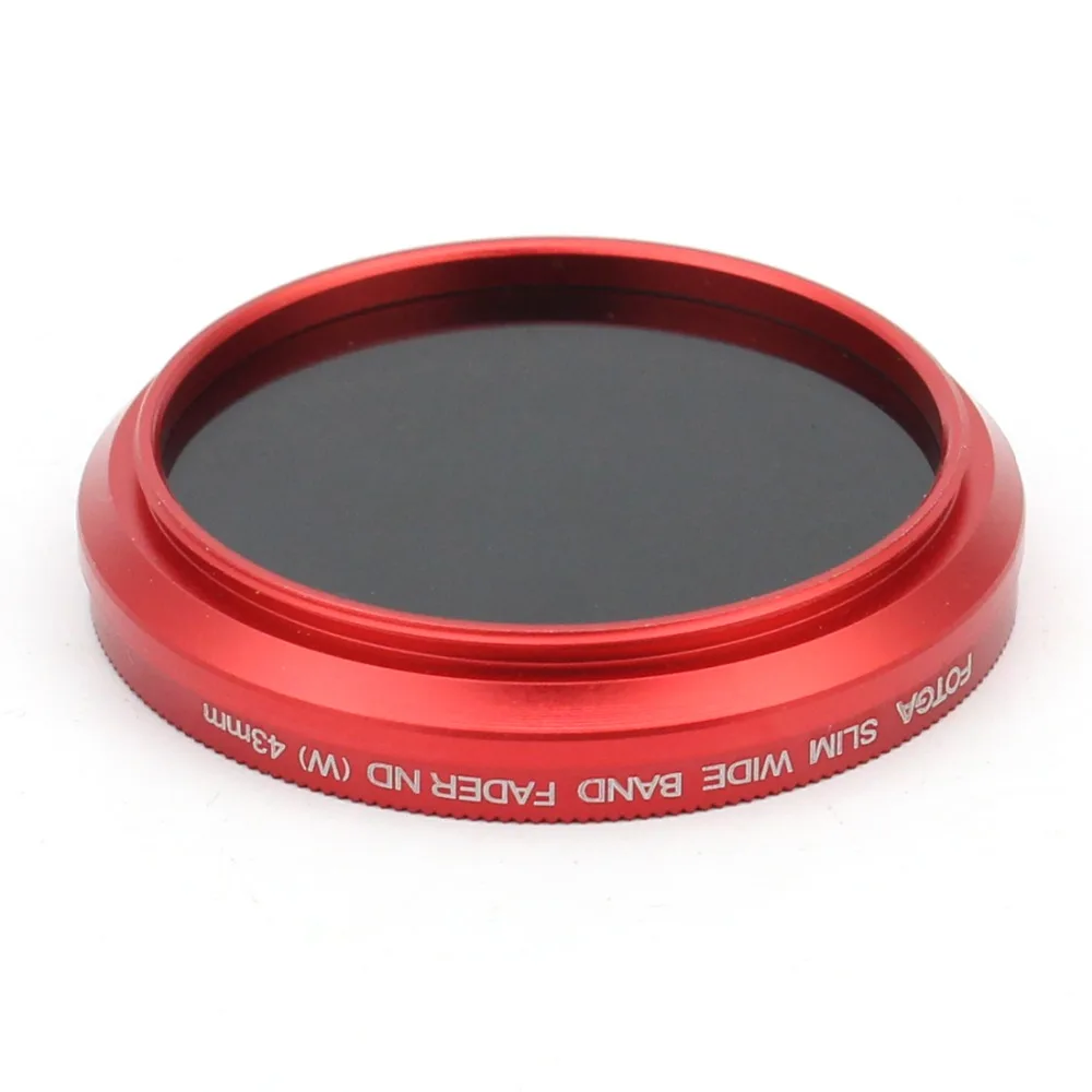 Фильтр FOTGA Slim Fader ND регулируемый поляризационный фильтр ND2 ND400 F21817 красный|nd2 to