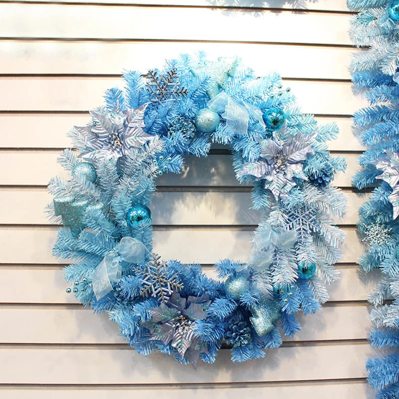 Online Get Cheap Blue Christmas Wreath -Aliexpress.com 