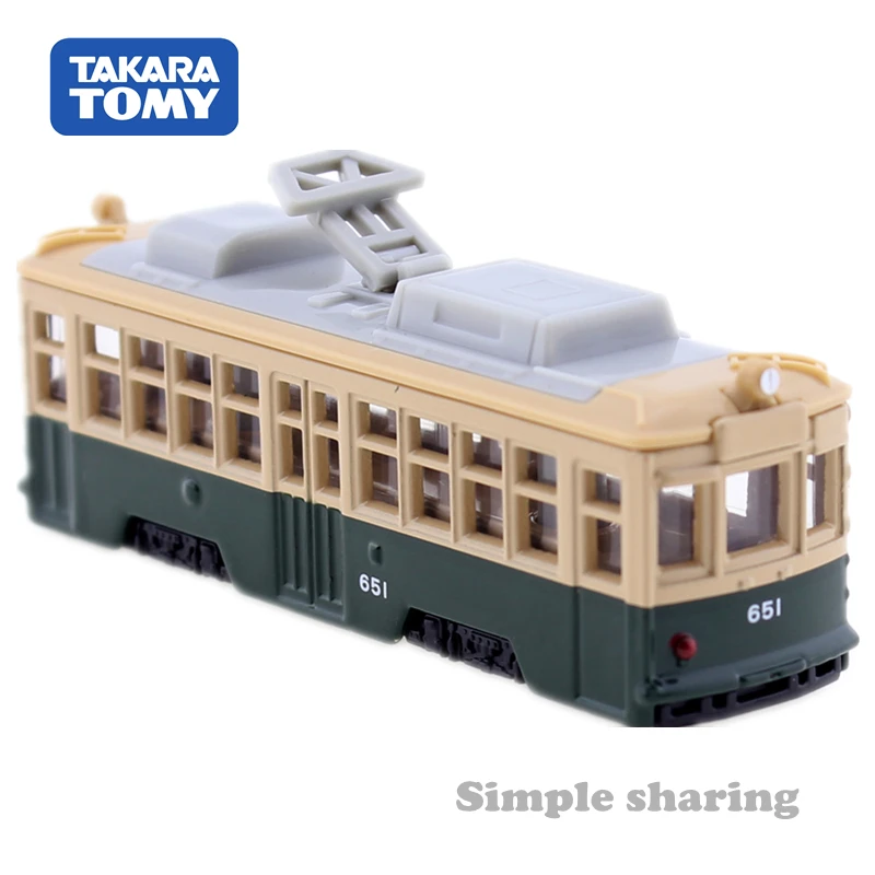 TAKARA TOMY TOMICA № 66 Хиросима электрическая железная дорога 650 модель комплект 1: 162 литья под давлением трамвай с забавным магическим детские игрушки для детей