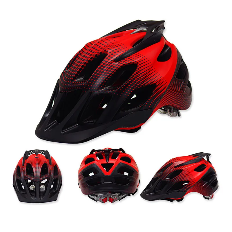 

Skybulls Mountain Bike Helmet Men Women MTB Road Bicycle Helmet With Tail Integrally-molded Ultralight Cycling Safety Cap Helmet