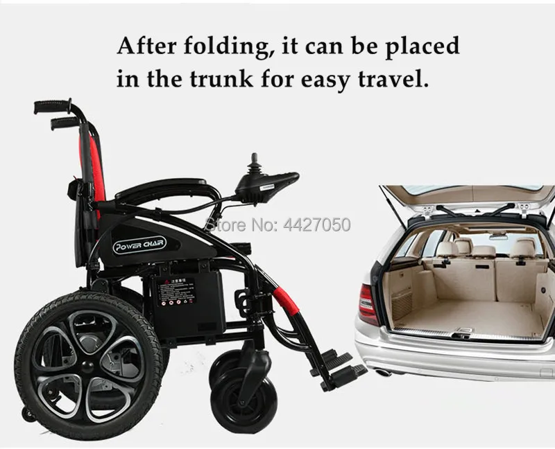 Free shipping hot sale limited time discount folding electric wheelchair cost-effective scooter