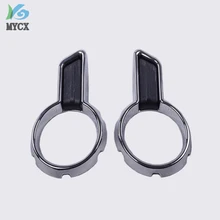 For hilux revo accessories ABS chrome fog lights rim for toyota hilux revo 2015-2017 car styling for toyota hilux parts revo new