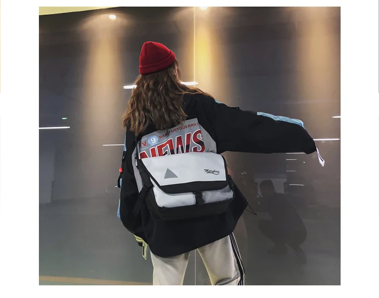 Menghuo Waterproof Nylon Women Messenger Bags Men Casual Clutch Carteira Hobos Ladies Handbag Female Crossbody Shoulder Bags New_24