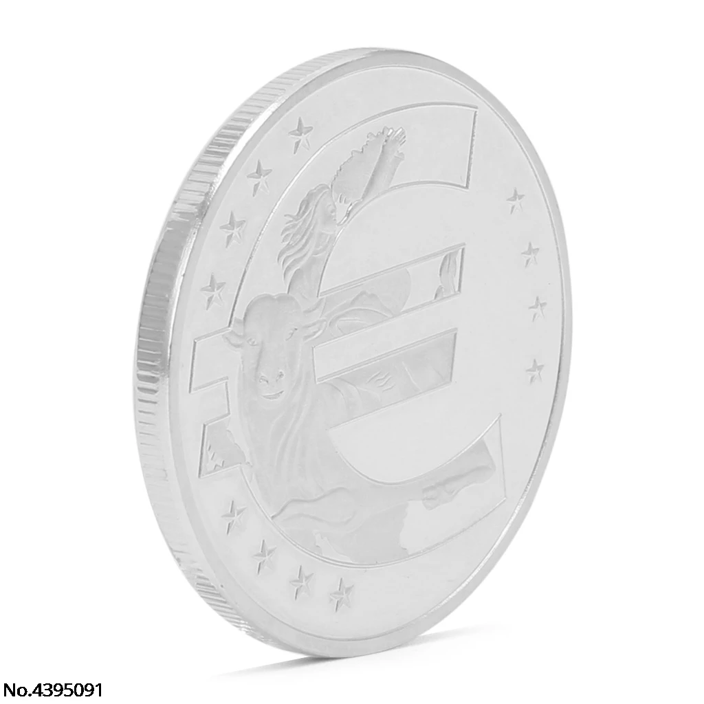 ЕС 12 стран член посеребренный памятный вызов монета физический жетон