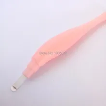 10 шт стерилизованные одноразовые, для микрообработки ручные инструменты с крышкой ручной бровей татуировки ручки одноразовые, для микрообработки татуировки maunal ручка