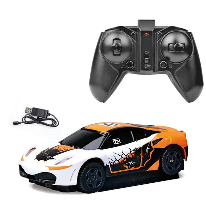 2.4G 360 Degree Rotation RC Car LED Lights Anti Gravity Stunt Climbing Truck