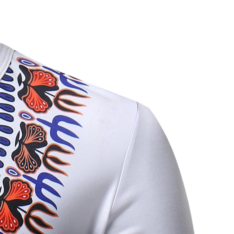 Мода 2019 г. стиль Африканский для мужчин deshiki плюс размеры футболка M-3XL