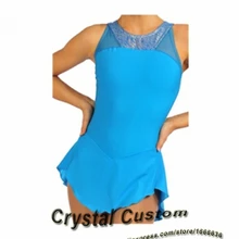 Пользовательские платья для девочек Фигурное катание бренд Vogue соревнования в фигурном катании платье Дети DR3263